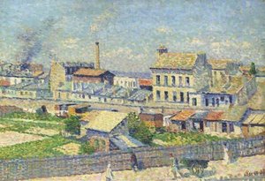 Montmartre, The Damrémont Street — Maximilien Luce