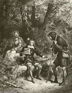 As You Like It - — Felix Octavius Carr Darley