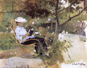 In The Garden — Joaquín Sorolla Y Bastida