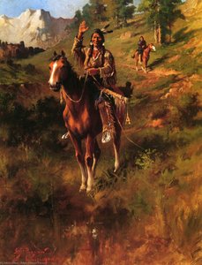 Sign Of Peace — Edgar Samuel Paxson