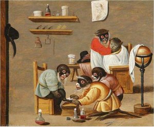 Monkey barbers