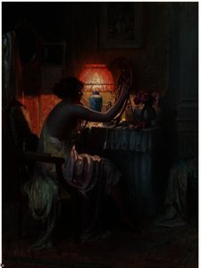 In The Boudoir — Делфин Енжолра, Academicism