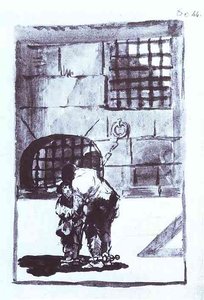 The Prisoners In Chains — Francisco José De Goya Y Lucientes, Romanticism