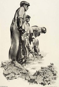 Pneumatic Drill — Louis Lozowick