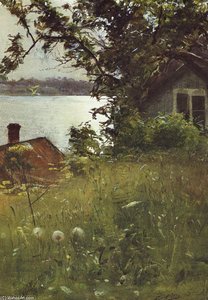 Junikväll (evening In June) — Anders Leonard Zorn