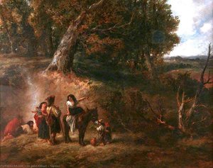 Gipsies — John Gilbert, Romanticism