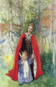 Spring Princess — Carl Larsson