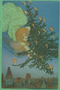 Christmas Pictures Signed With Paris — Raphael Kirchner
