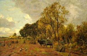 A Cambridgeshire Farm — James Aumonier