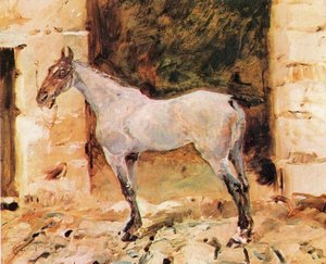 Tethered Horse — Henri De Toulouse-lautrec