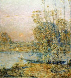 Später Nachmittag (auch Bekannt Als Sonnenuntergang) — Frederick Childe Hassam