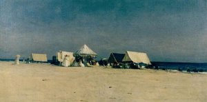 Beach Scene — Samuel Coleman Junior