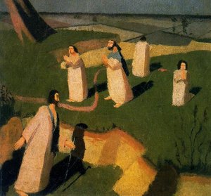 John Donne Arriving In Heaven — Sir Stanley Spencer