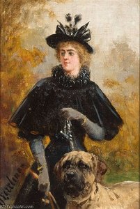 A Lady With A Dog
