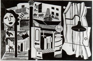 Sixth Avenue El — Stuart Davis
