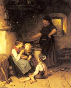 Feeding The Baby — Rudolf Epp