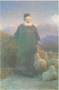 Katolikos Hrimyan Near Emiadzin — Ivan Konstantinovich Aivazovsky