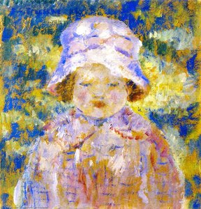 Frances (study) — Frederick Carl Frieseke