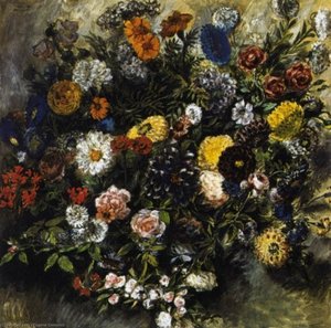 Ramo De Flores — Eugène Delacroix, Romanticism