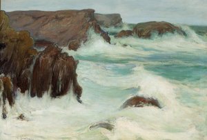 The Sea In Brittany — Wladyslaw Slewinski