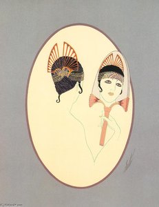 The Mirror — Erté