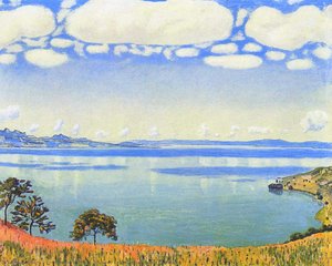 View Of Lake Leman From Chexbres — Ferdinand Hodler