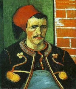 Zouave Half Length, The — Vincent Willem Van Gogh, Post-impressionism