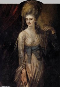 Portrait Of A Young Woman — Johann Heinrich Füssli, Romanticism