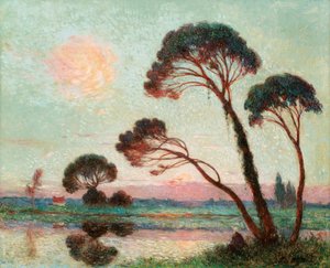 Sunset On The Brière — Фердинанд Дю Пюигодо