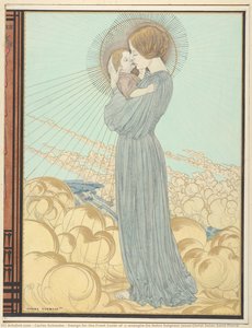 Design For The Front Cover Of “l’evangile De Notre Seigneur Jesus-christ Selon Saint Pierre” — Carlos Schwabe