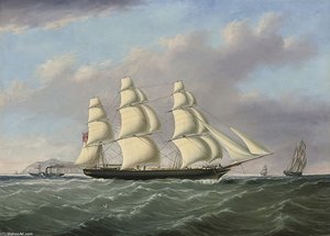 An Outward-bound Merchantman — Joseph Heard