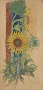 Sunflowers — Stanislaw Wyspianski, Polish Symbolism