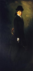Portrait Of Miss Leora Dryer In Riding Custume — Robert Henri