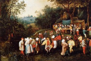 The Wedding Feast — Jan Brueghel The Elder