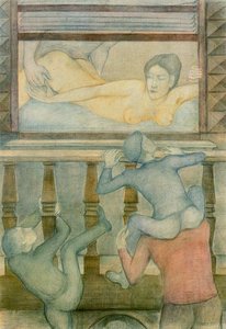 The Balcony — Balthus