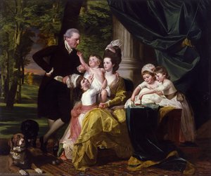 Sir William Pepperrell And Family — John Singleton Copley, Neo-classical Style