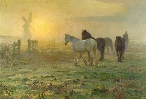 The Coming Day — Sir John Alfred Arnesby Brown