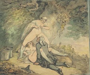 The Parson And The Milkmaids — Thomas Rowlandson