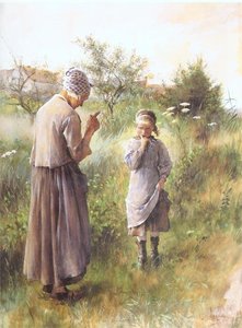 Forbidden Fruit — Carl Larsson