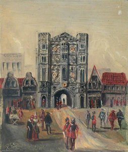 A Medieval Gateway — Maurice Greiffenhagen
