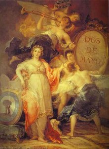 Allegory Of The City Of Madrid — Francisco José De Goya Y Lucientes, Romanticism
