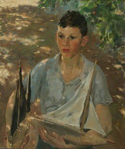Boy With Boats — Thomas Cantrell Dugdale