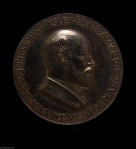 John Wesley Hyatt Award Medal (obverse) — Paul Manship