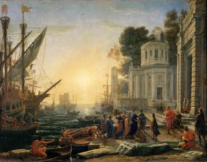 Cleopatra Landet In Tarsus — Claude Lorrain (claude Gellée)