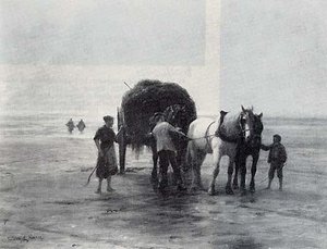 The Last Load, (painting) — William Edward Norton