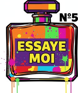 Neon Essence: A Spontaneous Symphony Of Chromatic Splatter And Graphic Elegance — Caroline Pelletier