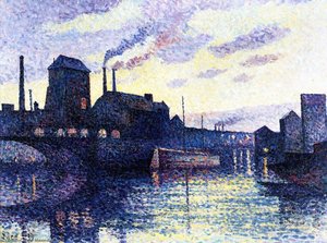 The Sambre, Marchiennes — Maximilien Luce