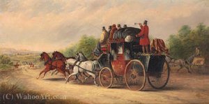 The bristol to london mail coach