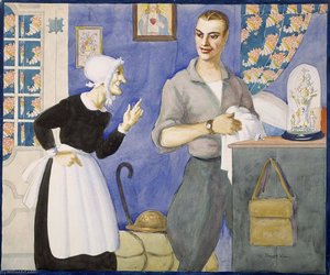 The Billet At Bouy — Claggett Wilson