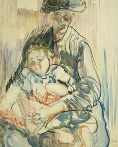 Belgian Mother And Child — Frances Hodgkins